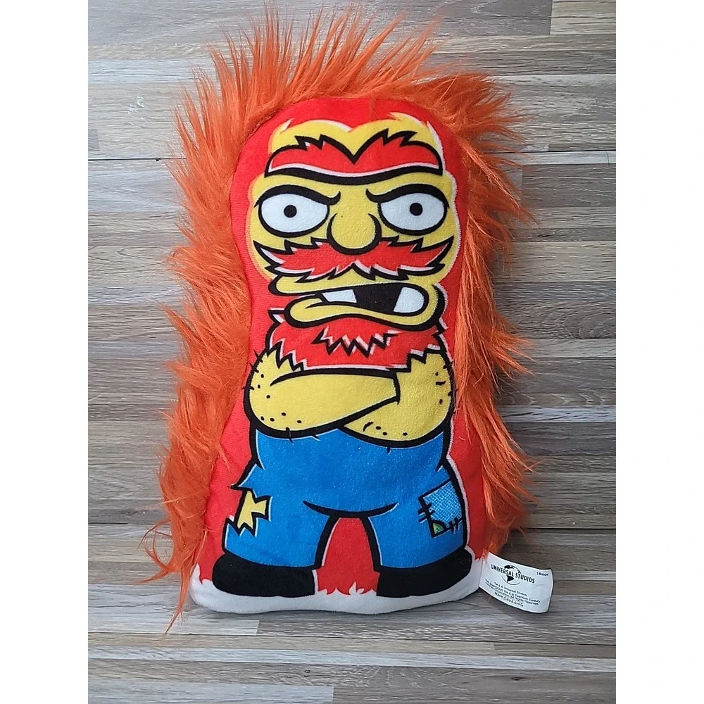 Simpsons Groundskeeper Willie Plush Universal Studios Stuffed Doll 14